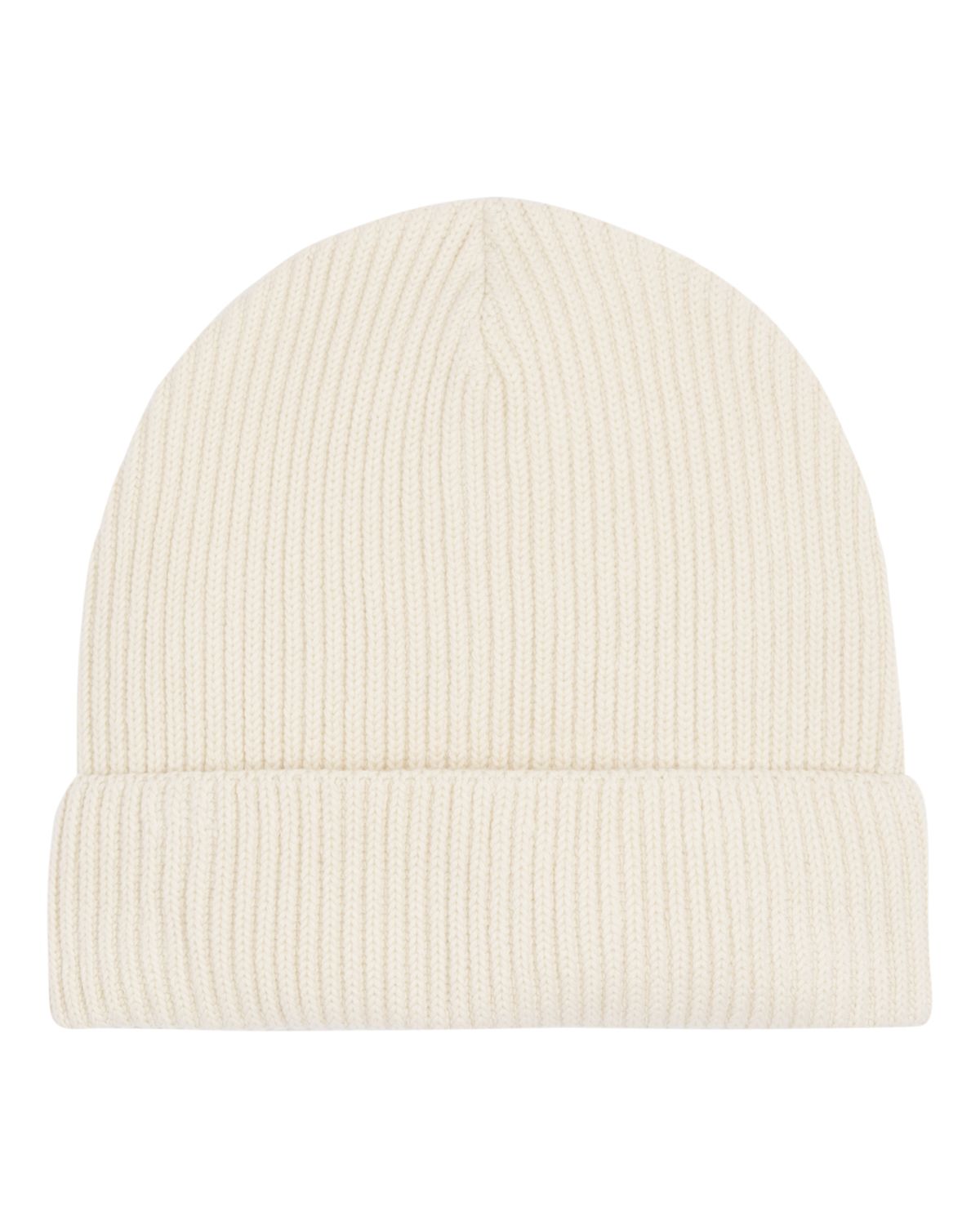 Customize your own sustainable beanie hat made of 95% GOTS-Certified organic cotton.