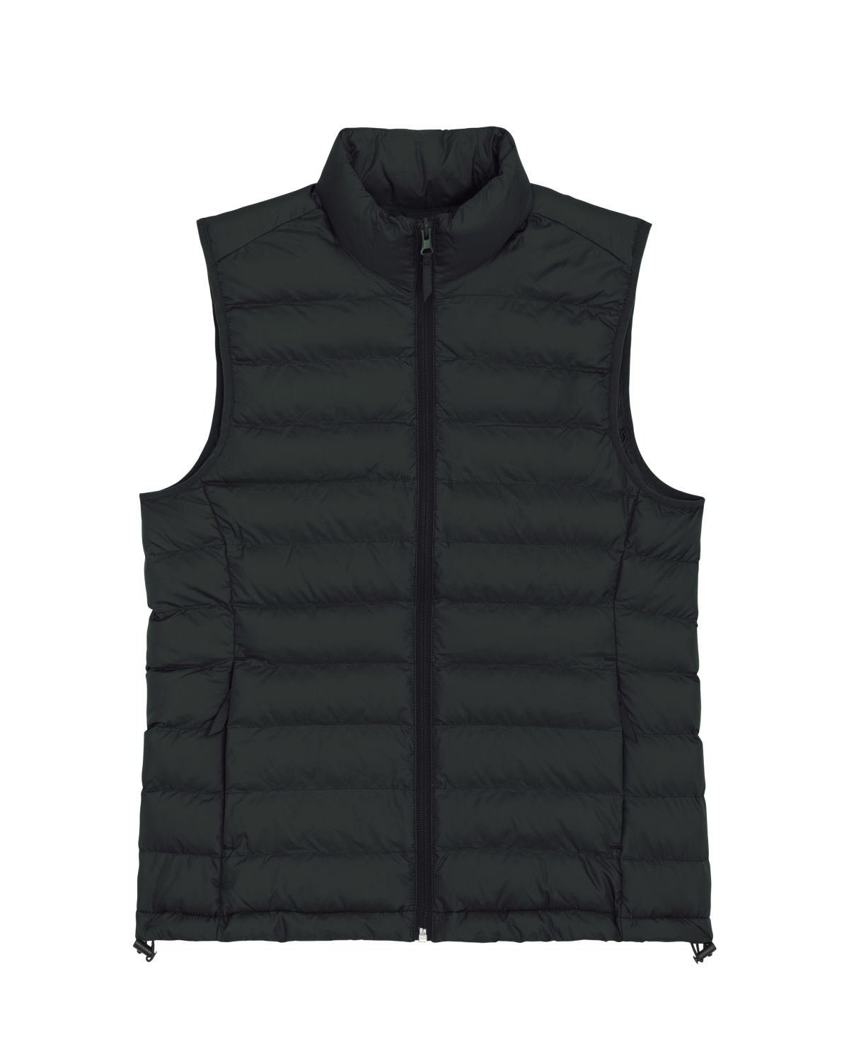 Customize your own sustainable vest. Main, padding, and lining are all made of 100% recycled polyester, Fluorine- free