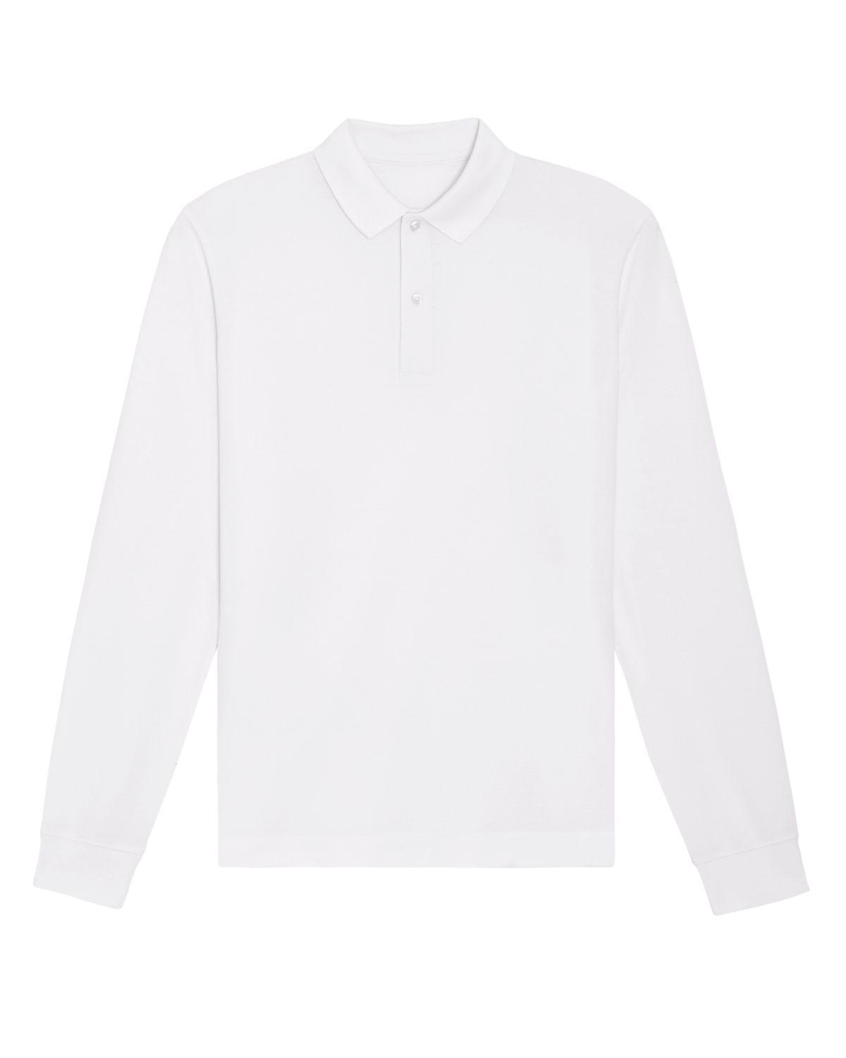 Customize your own sustainable Polo Long Sleeve made of 100% GOTS-certified organic cotton