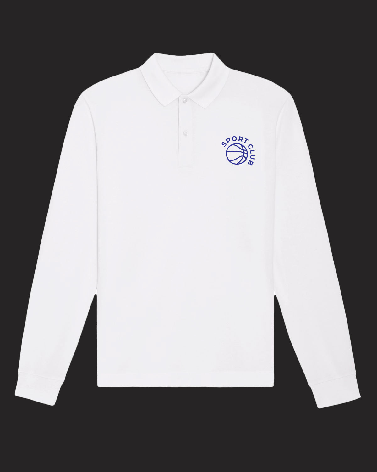 Customize your own sustainable Polo Long Sleeve made of 100% GOTS-certified organic cotton